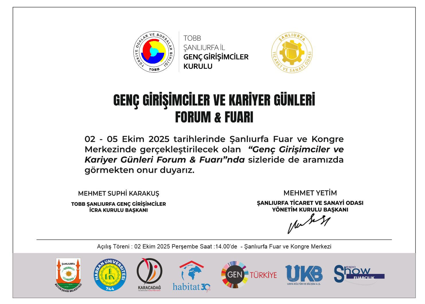 Şanlıurfa Genç Girişimciler Destek Programı